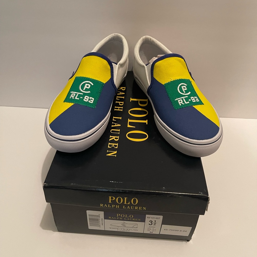 Brand new grade school slip on Vans